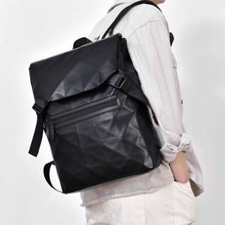 Diamond Lattice Men's Casual Backpack - Phosgene