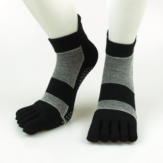 Men's Cotton Running Sports Toe Socks - Phosgene