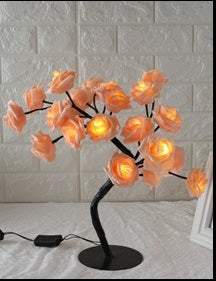 LED Tree Lamp Rose Small Tree Lamp Modeling Lamp Table Lamp - Phosgene