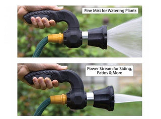 Mighty Power Hose Blaster Nozzle Lawn Garden Car Washing - Phosgene