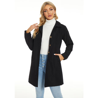 Small British Style Trench Women's Fashionable Temperament Coat - Phosgene