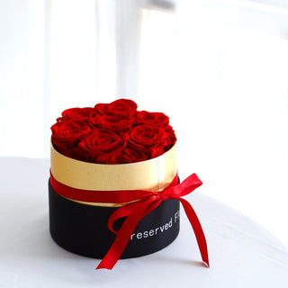 Eternal Roses In Box Preserved Real Rose Flowers With Box Set Valentines Day Gift Romantic Artificial Flowers - Phosgene