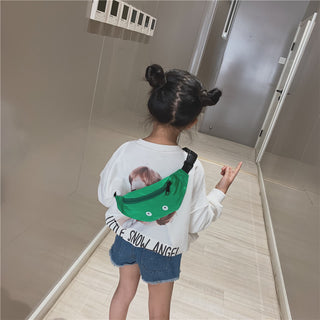 Children's Single-shoulder Waist Bag Funny Pattern - Phosgene