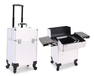 Large-capacity Make-up And Make-up Artist Trolley Storage Toolbox Phosgene