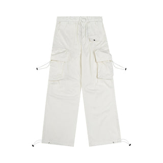 Multi-pocket Cargo Pants Men's Straight-leg Trousers Phosgene