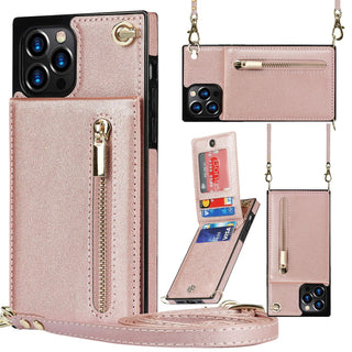 Mobile Phone Case Leather Case Messenger Protective Cover - Phosgene