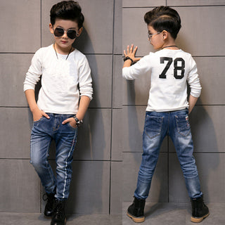 CUHK Kids' Fashion Straight Casual Pants - Phosgene