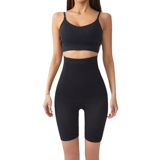 High Waist Body Shaping Middle Pants Seamless Running Sports - Phosgene