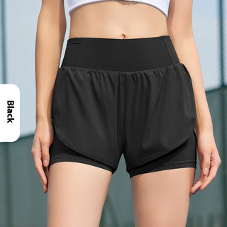 Loose Casual High Waist Slimming Sports Shorts - Phosgene