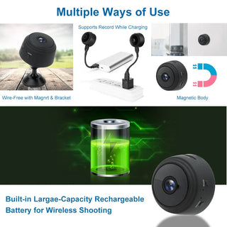 A9 1080P HD Wireless Night Vision Wifi Camera Phosgene