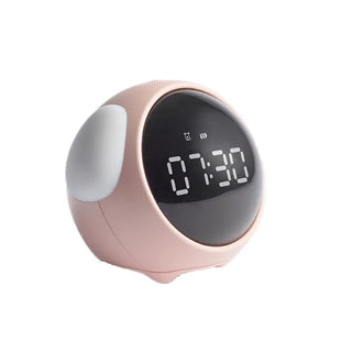 Alarm-Clock Wake-Up-Light Pixel Expression Home-Decoration Digital Electronic Cute Multi-Function Phosgene