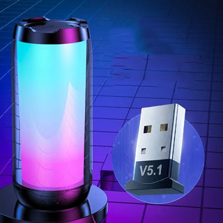 Atmospheric Ambient Light Gaming House Desktop Computer Romantic Room Smart Bluetooth Speaker Phosgene