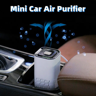 Car Air Purifier Portable Negative Ion Generator Remove Formaldehyde Dust Smoke Air Freshen Washer For Home Car Phosgene