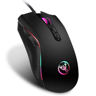 Colorful luminous gaming mouse Phosgene