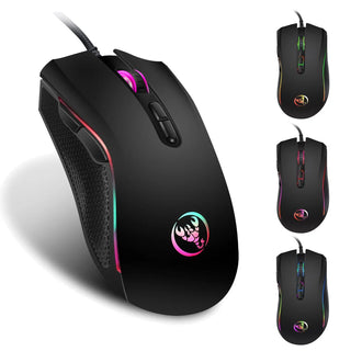 Colorful luminous gaming mouse Phosgene