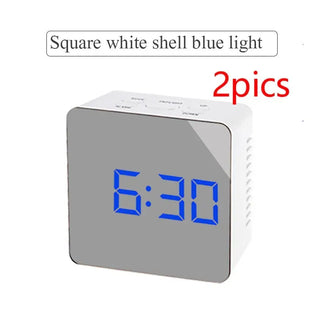 Digital LED multi-function mirror clock Phosgene