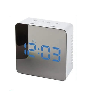 Digital LED multi-function mirror clock Phosgene