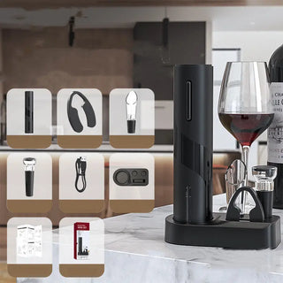 Electronic Bottle Opener Qier Plastic USB Rechargeable Wine Electric Electronic Bottle Opener Phosgene