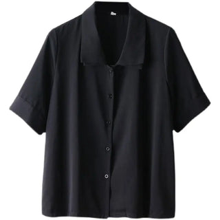 Elegant Lapel Shirt Design Sense Niche Phosgene