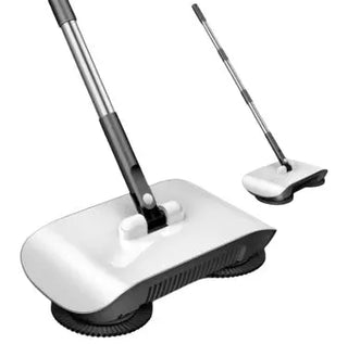 Hand Push Sweeper Household Broom Dustpan Mop Floor All-in-one Machine Gift Mop Sweeper Phosgene