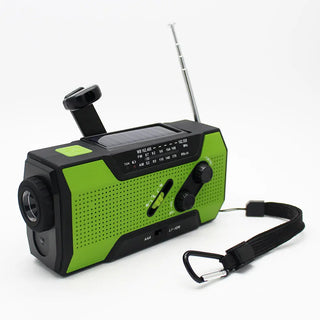 Hand crank solar radio Phosgene