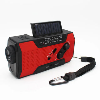 Hand crank solar radio Phosgene