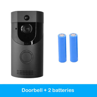 Home alarm smart wifi video doorbell wireless video intercom doorbell mobile phone remote video sea H1 program Phosgene