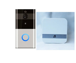 Marlboze 720P WIFI Visual Doorbell Wireless Intercom Doorbell PIR Motion Detection Night View SD card Video Smart Doorbell Ring Phosgene