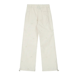 Men's And Women's Embroidered Butterfly Casual Trousers Phosgene