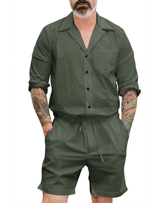 Men's Casual Fashion Suit Jumpsuit Phosgene