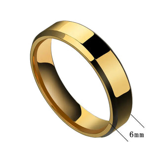 Niche Rings For Men And Women Stainless Steel Couple Rings Phosgene