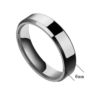 Niche Rings For Men And Women Stainless Steel Couple Rings Phosgene