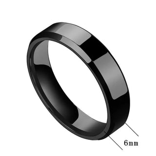 Niche Rings For Men And Women Stainless Steel Couple Rings Phosgene