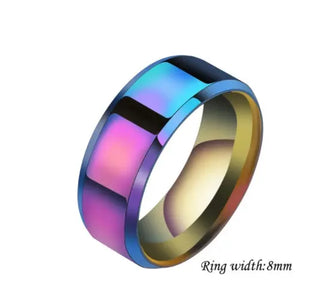 Niche Rings For Men And Women Stainless Steel Couple Rings Phosgene