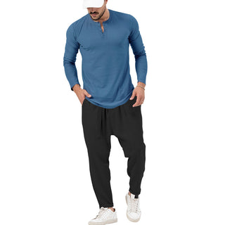 Men's Sports Long Sleeve Trousers Suit Phosgene