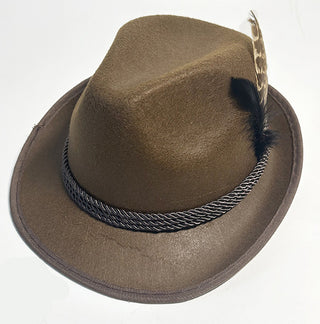 Fashion Personality Jazz Mountain Hat - Phosgene