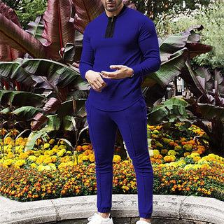 Men's Long-sleeved Sports Suit Phosgene