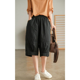 New Loose Slim Fit Women's Outer Shorts - Phosgene