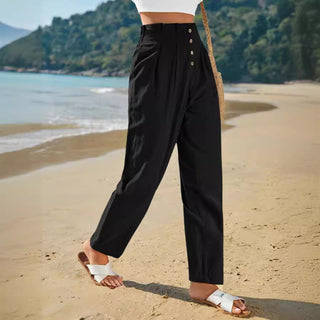 Casual High Waist Trousers For Women Phosgene