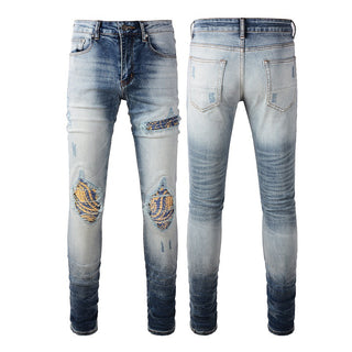 New American Retro Jeans Trendy Men Phosgene