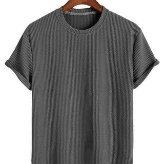 Summer Men's Loose Round Neck T-shirt Phosgene