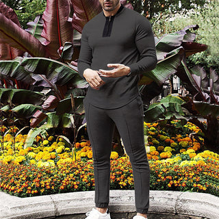 Men's Long-sleeved Sports Suit Phosgene