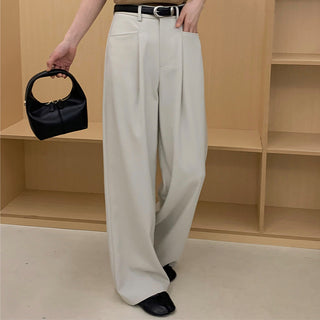 Casual Pants Idle Style Draped Pants Phosgene