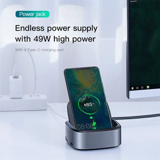 Smart docking station for mobile phones Phosgene