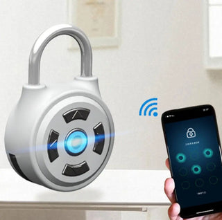 Smart padlock direction button password lock Bluetooth electronic lock Phosgene