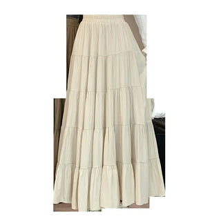 Spring And Summer High Waist Design Sense A- Line Skirt Phosgene