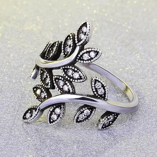 Tree of Life Rings Black Vintage Rings Phosgene