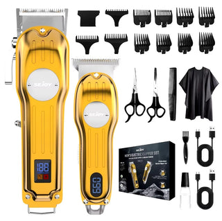 SEJOY Professional Electric Hair Clippers Men Barber Body Hair Cordless Trimmer