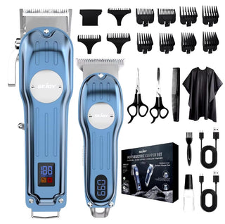 SEJOY Professional Electric Hair Clippers Men Barber Body Hair Cordless Trimmer