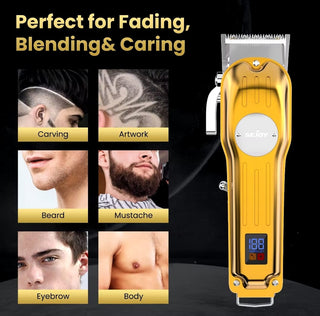 SEJOY Professional Electric Hair Clippers Men Barber Body Hair Cordless Trimmer